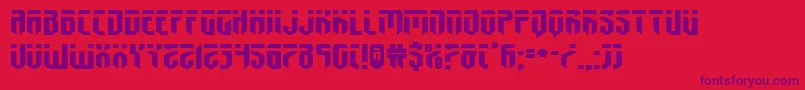Weitere Informationen zur fedyralxtraexpand-Schriftart fedyralxtraexpand-Schriftart – Violette Schriften auf rotem Hintergrund
