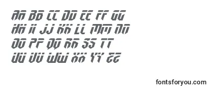 Überblick über die Schriftart Fedyralxtraexpandital