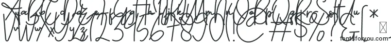 fuente FeliciaSignature Script – Fuentes VK