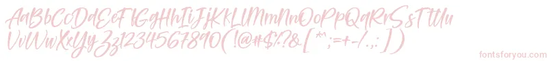 Шрифт Feltarigo Font by 7NTypes – розовые шрифты