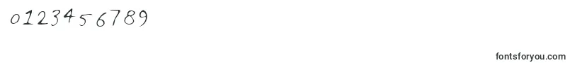 FELTPEN  Font – Fonts for Numbers and Digits
