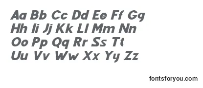 Обзор шрифта Fenord Italic