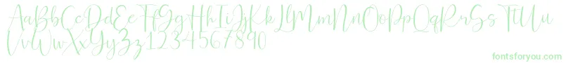 Weitere Informationen zur Ferinitta-Schriftart Ferinitta-Schriftart – Grüne Schriften