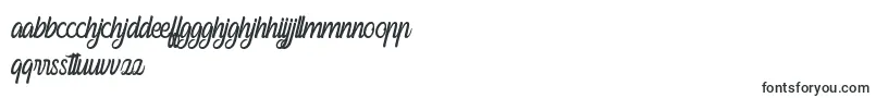 Ferishley Sunshine-fontti – korsikankieliset fontit