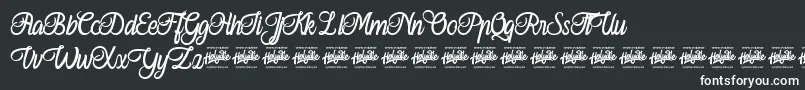 Ferishley Sunshine Font – White Fonts