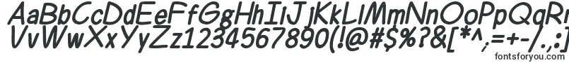 Шрифт Ferrero Rocker Bold Italic – стильные шрифты