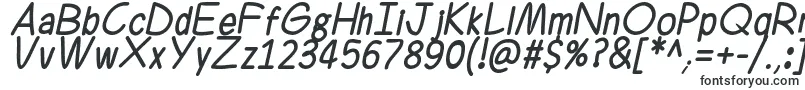 Шрифт Ferrero Rocker Italic – эродированные шрифты