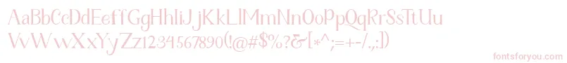 Fetance Reguler Font – Pink Fonts