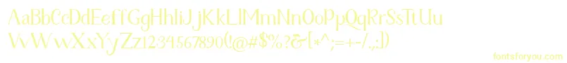 Fetance Reguler Font – Yellow Fonts