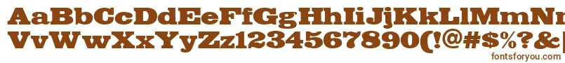 FETTE    Font – Brown Fonts