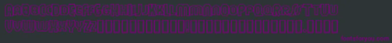 FEUEON   Font – Purple Fonts on Black Background