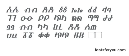 Schriftart Fhokki Italic