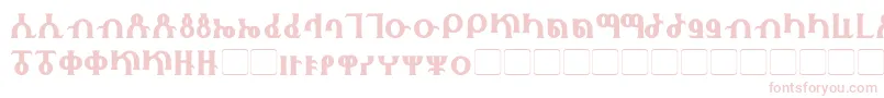 Fhokki Font – Pink Fonts on White Background
