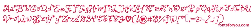 Secretloveletters Font – Red Fonts