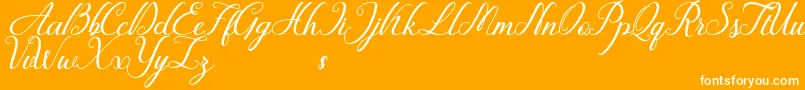 Más sobre la fuente Fiction fuente Fiction – Fuentes Blancas Sobre Fondo Naranja