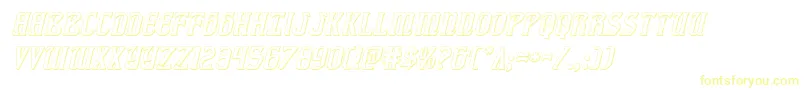 fiddlerscove3dital-Schriftart – Gelbe Schriften