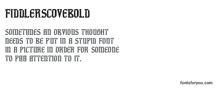 Review of the Fiddlerscovebold (126627) Font