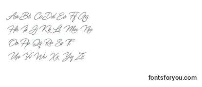 Schriftart Fiftyes Personal Use
