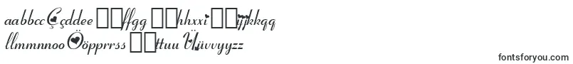 Filxgirl-Schriftart – aserbaidschanische Schriften