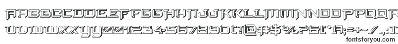 Шрифт finalfront3d – объёмные шрифты