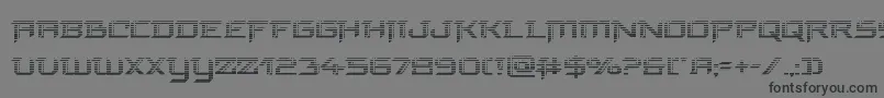 finalfrontgrad Font – Black Fonts on Gray Background