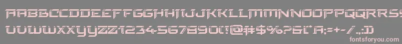 finalfrontlaser Font – Pink Fonts on Gray Background