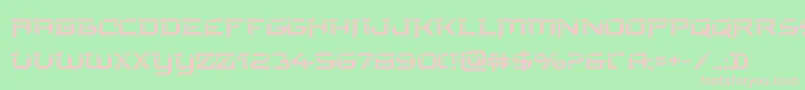 fuente finalfrontlaser – Fuentes Rosadas Sobre Fondo Verde