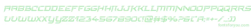 finalfrontlaserital Font – Green Fonts