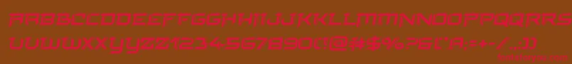 finalfrontsemital-fontti – punaiset fontit ruskealla taustalla