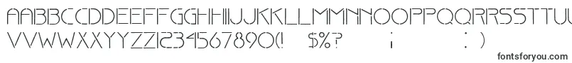 Шрифт Fine stencil   Dker – шрифты для текста