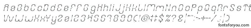 フォントFIREWORK Italic – Microsoft Office用のフォント