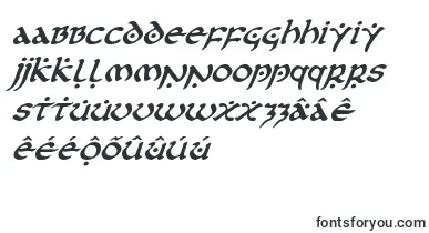 firstorderital font – frisian Fonts