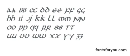 Firstorderplainital Font
