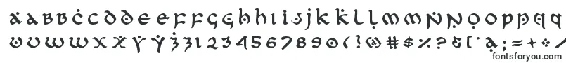 Шрифт firstordertitle – шрифты для Google Chrome
