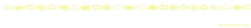 Fishes Font – Yellow Fonts