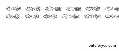 Обзор шрифта Fishes