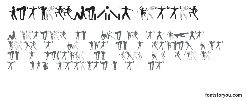 FitnessSilhouettes (126760) Font