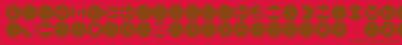 fuente flags world color – Fuentes Marrones Sobre Fondo Rojo