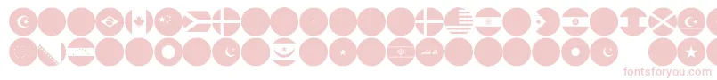 flags world color Font – Pink Fonts