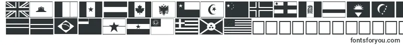 flags-Schriftart – Schriften für Google Chrome