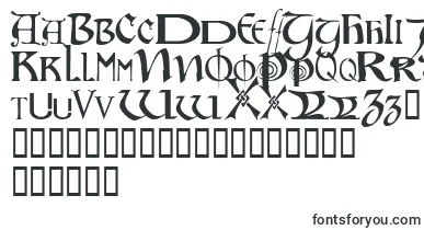 Tabaroscapsssk font