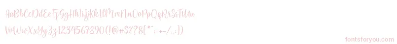 flashback Demo Font – Pink Fonts
