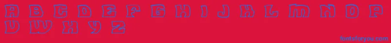 Подробнее о шрифте Flea Market Outline BC Шрифт Flea Market Outline BC – синие шрифты на красном фоне