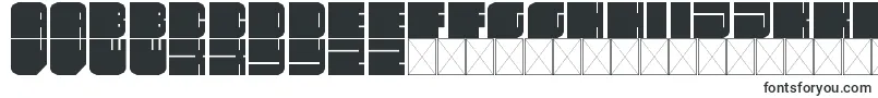 Шрифт fleshy pad – шрифты с фиксированной шириной