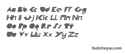 Шрифт FLIGHT STEWARDESS Italic