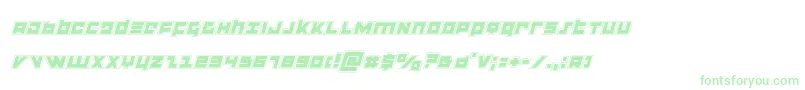 flightcorpsacadital Font – Green Fonts on White Background