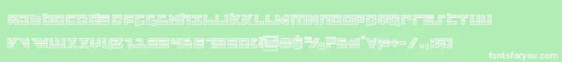 flightcorpschrome Font – White Fonts on Green Background