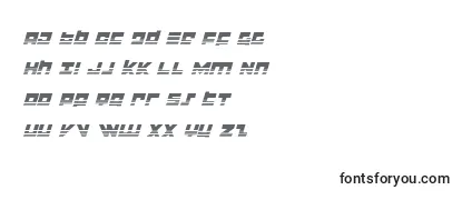 Review of the Flightcorpshalfital Font