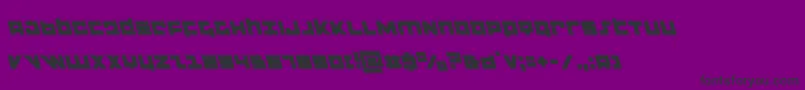 flightcorpsleft Font – Black Fonts on Purple Background