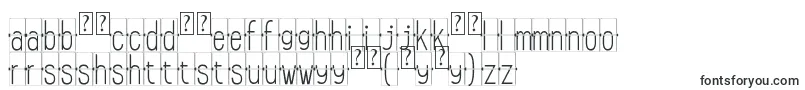 FLIPclockwhite Font – Hausa Fonts